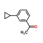 1-(3-Cyclopropylphenyl)ethanone pictures