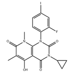  3-cyclopropyl-1-(2-fluoro-4-iodophenyl)-5-hydroxy-6,8-diMethylpyrido[2,3-d]pyriMidine-2,4,7(1H,3H,8H pictures
