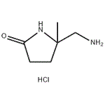 5-(aminomethyl)-5-methylpyrrolidin-2-one hydrochloride