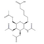 5-[(3,4,6-Tri-O-acetyl-2-acetylamido-2-deoxy-b-D-galactopyranosyl)oxy]pentanoic acid pictures