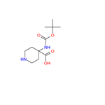 N-BOC-AMINO-PIPERIDINYL-1,1-CARBOXYLIC ACID pictures