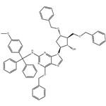 (1S,2S,3S,5S)-5-(2-((4-methoxyphenyl)diphenylmethylamino)-6-(benzyloxy)-9H-purin-9-yl)-3-(benzyloxy)-2-((benzyloxy)methyl)cyclopentanol