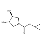 N-BOC-(3S,4S)-3,4-PYRROLIDINEDIOL pictures