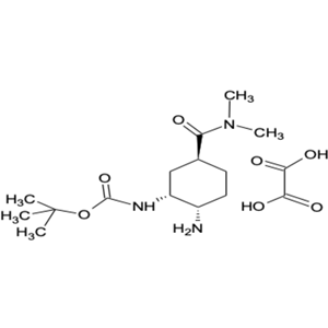 Tert-Butyl(1R,2S,5S)-2-azido-5-[(diMethylaMino) carbonyl] cyclohexylcarbaMate oxalic acid