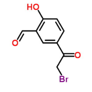 5-Bromoacetyl-2-hydroxybenzaldehyde
