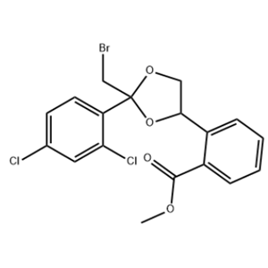 cis-2-(Bromomethyl)-2-(2,4-dichlorophenyl)-1,3-dioxolane-4-ylmethyl benzoate