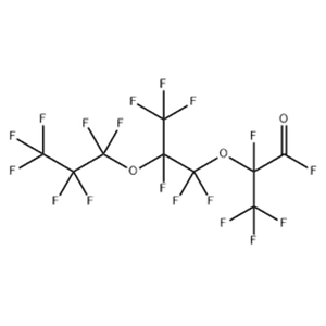 2,5-BIS(TRIFLUOROMETHYL)-3,6-DIOXAUNDECAFLUORONONANOYL FLUORIDE