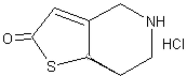 5,6,7,7a-Tetrahydro-thieno[3,2-c]pyridin-2(4H)-one Hydrochloride