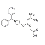 3,3-Diamino-2-propenoic acid 1-(diphenylmethyl)-3-azetidinyl ester acetate pictures