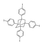 Tricyclo[3.3.1.13,7]decane, 1,3,5,7-tetrakis(4-iodophenyl)- pictures