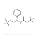 N-[(1R)-2-[(Methylsulfonyl)oxy]-1-phenylethyl]carbamic acid 1,1-dimethylethyl ester pictures