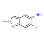 6-chloro-2-methyl-2H-Indazol-5-amine