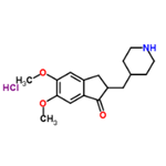 5,6-dimethoxy-2-(4-piperidinylmethyl)-1-indanone HCl pictures