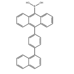 10-[4-(1-naphthalenyl)phenyl]-9-anthracenyl]-Boronic acid pictures