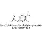3-methyl-4-(prop-1-en-2-yl)phenyl acetate pictures