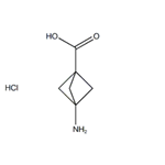 Bicyclo[1.1.1]pentane-1-carboxylic acid, 3-amino-, hydrochloride