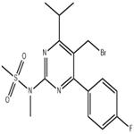5-(Bromomethyl)-4-(4-fluorophenyl)-6-isopropyl-2-[methyl(methylsulfonyl)amino]pyrimidine pictures