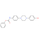 Carbamic acid,[4-[4-(4-hydroxyphenyl)-1-piperazinyl]phenyl]-, phenyl ester (9CI)