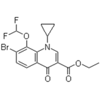 Ethyl 7-bromo-1-cyclopropyl-8-(difluoromethoxy)-4-oxo-1,4-dihydroquinoline-3-carboxylate pictures