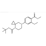Tert-butyl 7-(3-methoxy-4-methoxycarbonylphenyl)-4,7-diazaspiro[2.5]octane-4-carboxylate