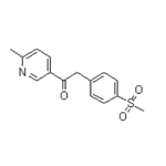 1-(6-Methylpyridin-3-yl)-2-[4-(methylsulfonyl)phenyl]ethanone pictures
