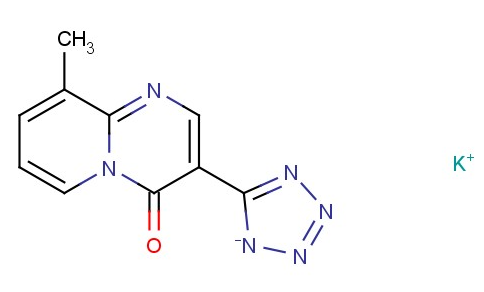potassium 5-(9-methyl-4-oxo-4H-pyrido[1,2-a]pyrimidin-3-yl)tetrazol-1-ide