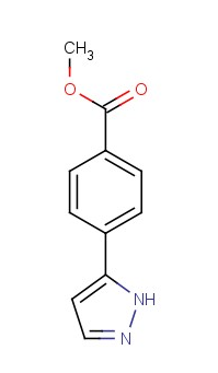 4-(2H-Pyrazol-3-yl)benzoic acid methyl ester