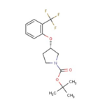 (S)-tert-butyl 3-(2-(trifluoromethyl)phenoxy)pyrrolidine-1-carboxylate pictures