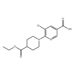 5-Chloro-6-[4-(ethoxycarbonyl)piperidino]-nicotinicacid pictures