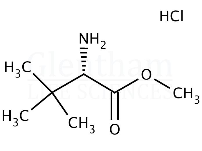 Structure for L-tert-Leucine methyl ester hydrochloride (63038-27-7)