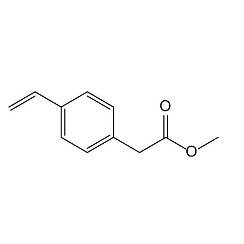 2-(4-vinylphenyl) acetate methyl ester