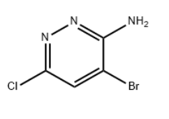 3-Amino-4-bromo-6-chloropyridazine