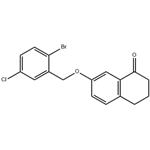 7-[(2-Bromo-5-chlorophenyl)methoxy]-3,4-dihydro-1(2H)-naphthalenone