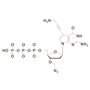 7-Deaza-7-Propargylamino-3′-Azidomethyi-dGTP