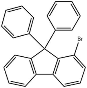 9H-fluorene,1-bromo-9,9-diphenyl-