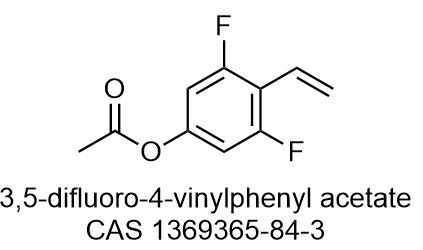 3,5-difluoro-4-vinylphenyl acetate