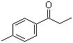 CAS # 5337-93-9, 4'-Methylpropiophenone, p-Methyl propiophenone
