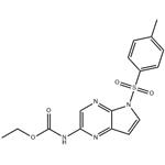Carbamic acid, N-?[5-?[(4-?methylphenyl)?sulfonyl]?-?5H-?pyrrolo[2,?3-?b]?pyrazin-?2-?yl]?-?, ethyl ester