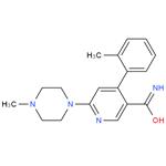 6-(4-Methylpiperazin-1-yl)-4-(2- methylphenyl)nicotinamide pictures