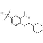 3-nitro-4-(((tetrahydro-2H-pyran-4-yl)methyl)amino)benzenesulfoNamide