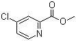 CAS # 24484-93-3, Methyl 4-chloropicolinate, Methyl 4-chloropyridine-2-carboxylate, 4-Chloropyridine-2-carboxylic acid methyl ester