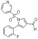 CAS # 881677-11-8, 5-(2-Fluorophenyl)-1-[(pyridin-3-yl)sulfonyl]-1H-pyrrole-3-carboxaldehyde