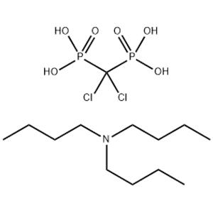Phosphonic acid, P,P'-(dichloromethylene)bis-, compd. with N,N-dibutyl-1-butanamine (1:1)