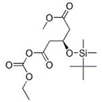 1-Ethoxycarbonyl-5-methyl-(3R)-3-tert-butyl-dimethylsilyloxypentanedioate pictures