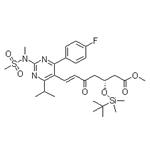(3R,6E)-3-[[(1,1-Dimethylethyl)dimethylsilyl]oxy]-7-[4-(4-fluorophenyl)-6-(1-methylethyl)-2-[methyl(methylsulfonyl)amino]-5-pyrimidinyl]-5-oxo-6-heptenoic acid methyl ester pictures