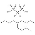 Phosphonic acid, P,P'-(dichloromethylene)bis-, compd. with N,N-dibutyl-1-butanamine (1:1) pictures