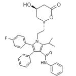 5-(4-fluorophenyl)-2-(1-methyl-ethyl)-N,4-diphenyl-1-[2-[(2R,4R)-tetrahydro- hydroxy-6-oxo-2H-pyran-2-yl]ethyl]-1H-pyrrole-3-carboxamide