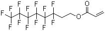 CAS # 17527-29-6, 1H,1H,2H,2H-Perfluorooctyl acrylate, 3,3,4,4,5,5,6,6,7,7,8,8,8-Tridecafluorooctyl acrylate