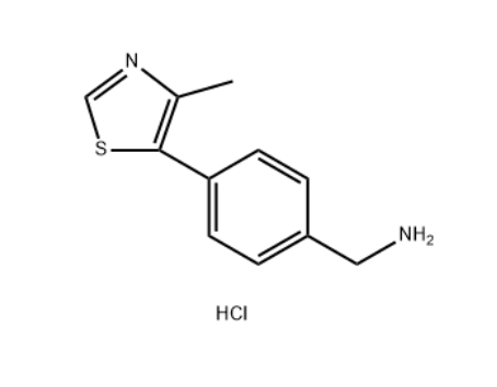 (4-(4-Methylthiazol-5-yl)phenyl)methanamine hydrochloride