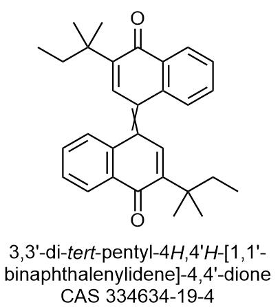 3,3'-di-tert-pentyl-4H,4'H-[1,1'-binaphthalenylidene]-4,4'-dione